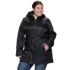 Plus Size Nine West Hooded Diamond-Quilted Belted Jacket 1 Plus Size Nine West Hooded Diamond-Quilted Belted Jacket -Nine West Sales 3803741