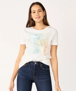 Women's Nine West Crewneck Graphic Tee -Nine West Sales 4646703 Love Is Love