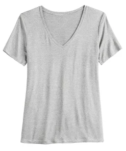 Women's Nine West Essential V-Neck Tee -Nine West Sales 4841148 ALT5