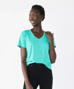 Women's Nine West Essential V-Neck Tee