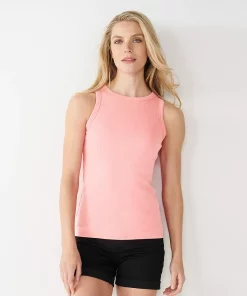 Nine West Sales 21 Women's Nine West Ribbed Tank