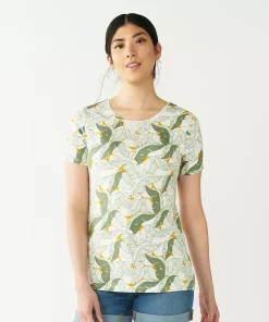 Women's Nine West Essential Crewneck Tee -Nine West Sales 4911743 Palm Lounge