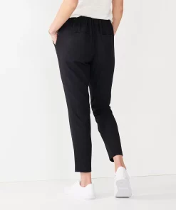 Women's Nine West Relaxed Crop Pull-On Pants -Nine West Sales 4911770 ALT