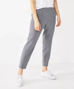 Women's Nine West Relaxed Crop Pull-On Pants