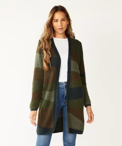 Women's Nine West Car Coat Cardigan -Nine West Sales 4972563 Organic Green