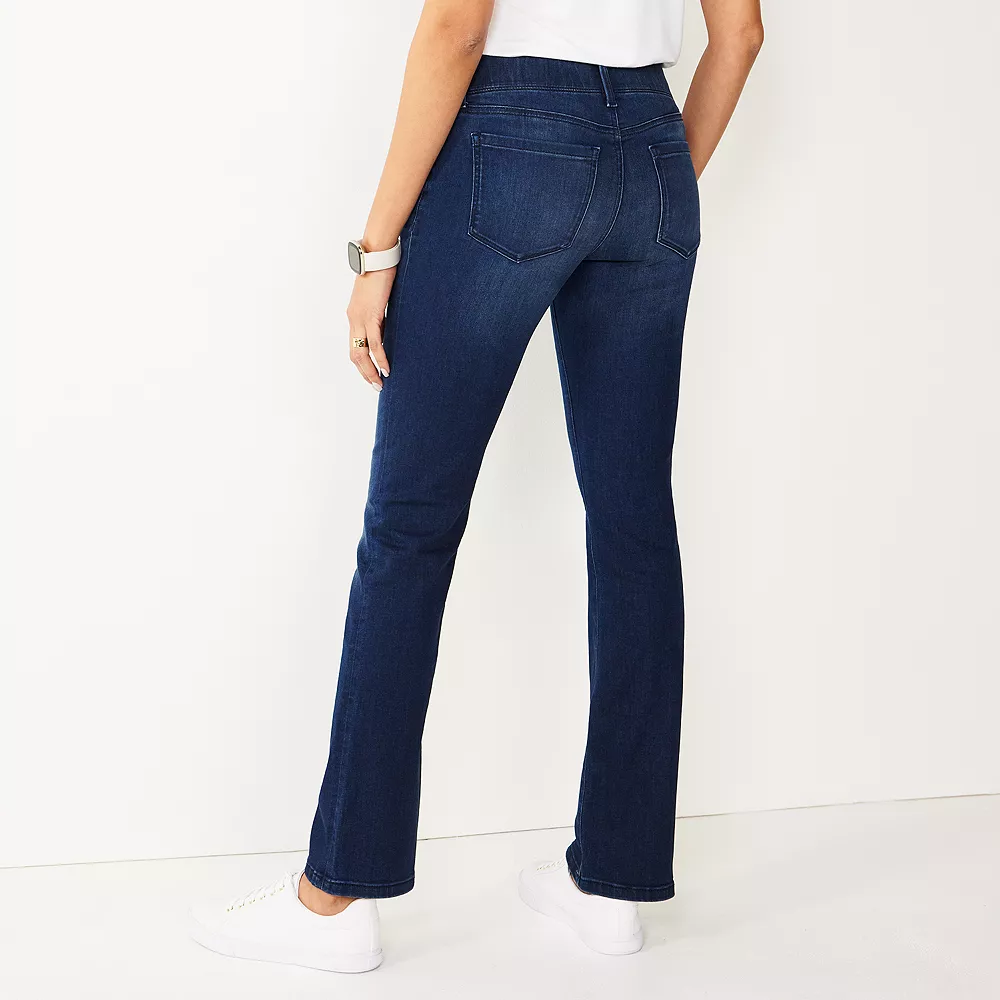 Women's Nine West Tummy-Control Bootcut Jeans 4 Women's Nine West Tummy-Control Bootcut Jeans - Image 2