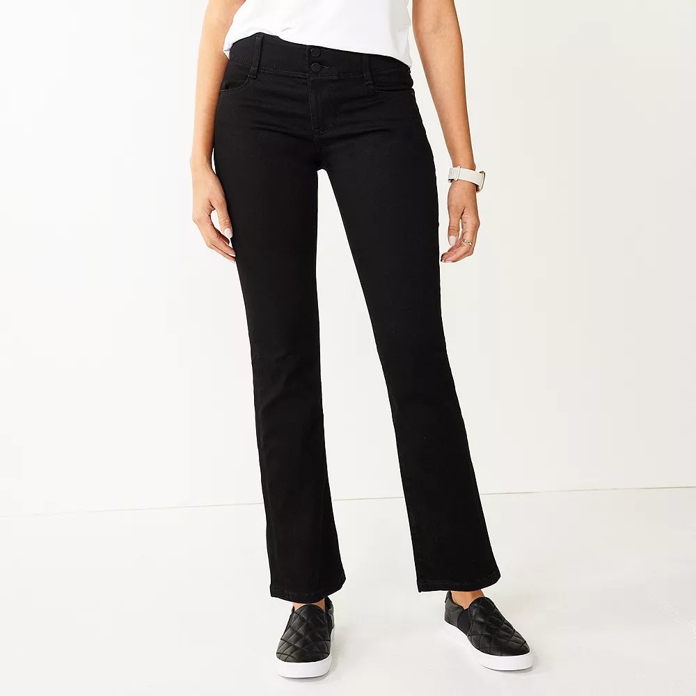 Women's Nine West Tummy-Control Bootcut Jeans 3 Women's Nine West Tummy-Control Bootcut Jeans