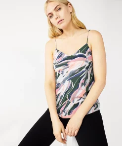 Petite Nine West V-Neck Layering Camisole -Nine West Sales 5120912 Flowing Colors