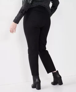 Plus Size Nine West Slim-Cut Ankle Pants -Nine West Sales 5176293 ALT