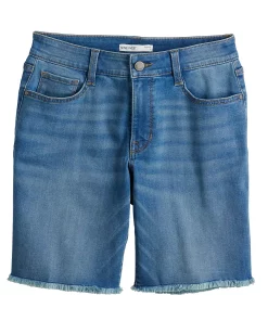 Women's Nine West Slimming Pocket High-Waisted Bermuda Shorts -Nine West Sales 5204233 ALT5