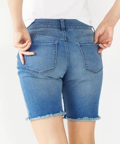 Petite Nine West Slimming Bermuda Jean Shorts -Nine West Sales 5215184 ALT