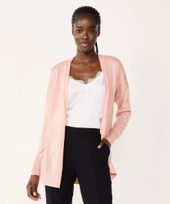Women's Nine West Essential Lightweight Cardigan 25 Women's Nine West Essential Lightweight Cardigan -Nine West Sales 5234642 Ana Pink
