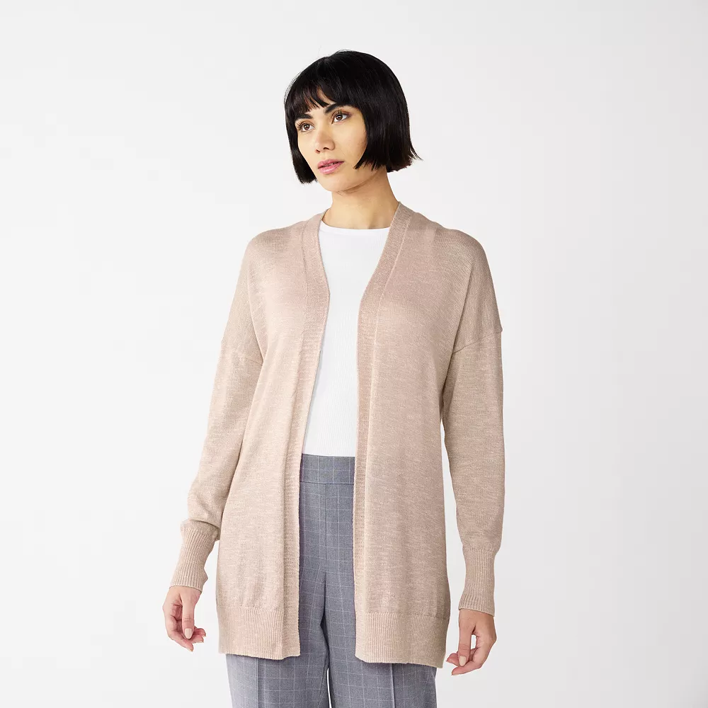 Women's Nine West Essential Lightweight Cardigan 11 Women's Nine West Essential Lightweight Cardigan - Image 9