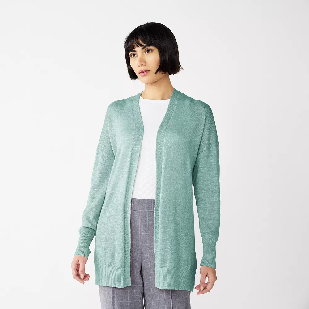 Women's Nine West Essential Lightweight Cardigan 13 Women's Nine West Essential Lightweight Cardigan - Image 11