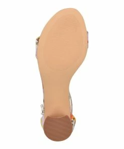 Nine West Sandy Women's Block Heel Dress Sandals -Nine West Sales 5236834 ALT2