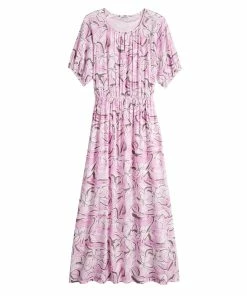 Women's Nine West Puff Sleeve Maxi Dress -Nine West Sales 5261378 ALT5
