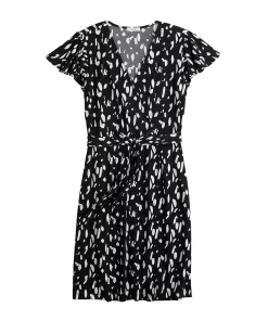 Women's Nine West Flutter Sleeve Wrap Dress -Nine West Sales 5280249 ALT5