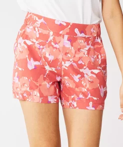 Women's Nine West Mid-Rise Pull-On Soft Shorts -Nine West Sales 5280255 Abstract Camo