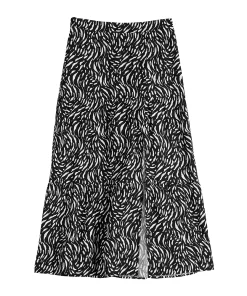 Women's Nine West Crosshatch Tiered Maxi Skirt -Nine West Sales 5330209 ALT5