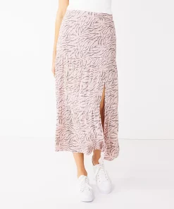 Women's Nine West Crosshatch Tiered Maxi Skirt -Nine West Sales 5330209 Lilac Zebra