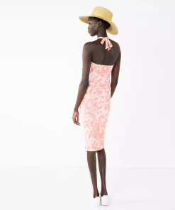 Women's Nine West Sweetheart Neckline Bodycon Dress -Nine West Sales 5520730 ALT