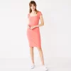 Women's Nine West Cutout Bodycon Dress -Nine West Sales 5521602 Cruz Coral