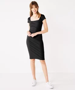 Women's Nine West Cutout Bodycon Dress -Nine West Sales 5521602 Mineral Black