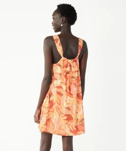 Women's Nine West Squareneck Trapeze Mini Dress -Nine West Sales 5531253 ALT