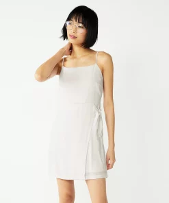 Women's Nine West Side-Tie Faux Wrap Mini Dress 16 Women's Nine West Side-Tie Faux Wrap Mini Dress -Nine West Sales 5532368 White Knight