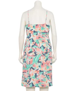 Plus Size Nine West Surplice Midi Dress -Nine West Sales 5540018 ALT