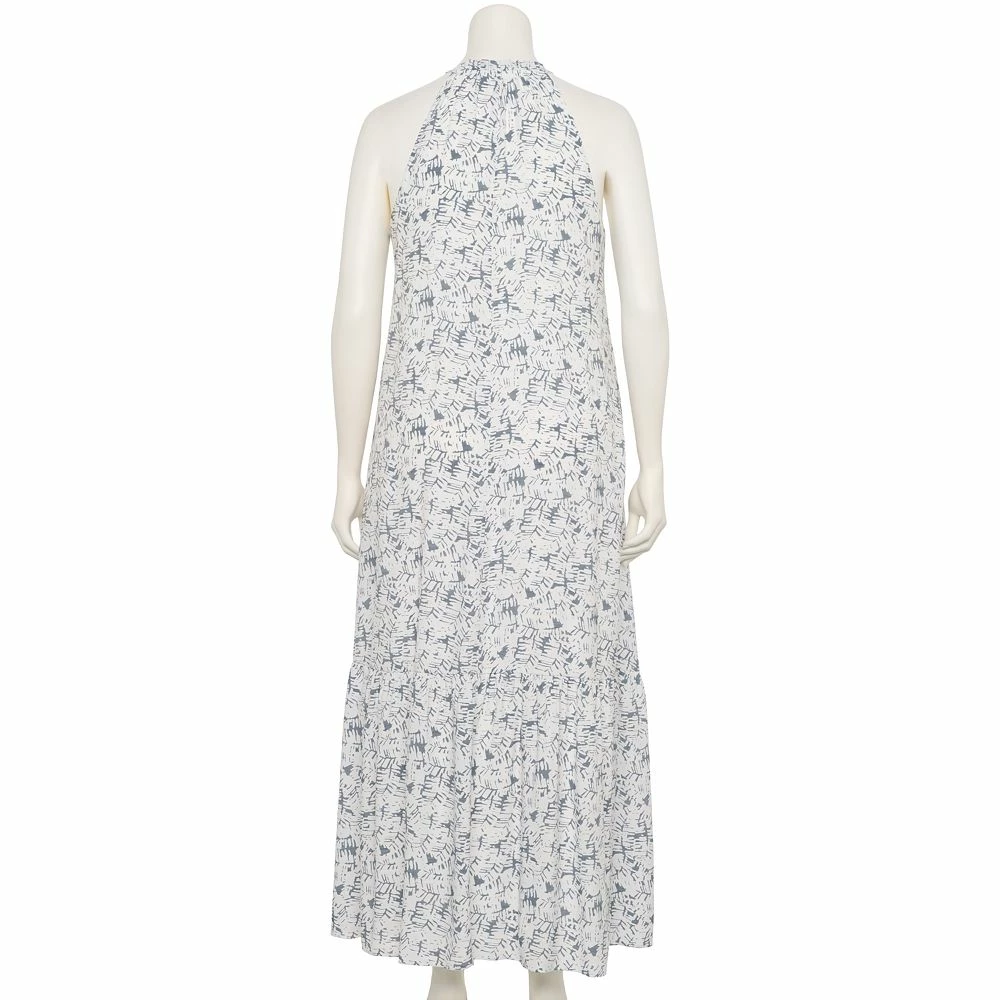 Plus Size Nine West Tiered Peasant Maxi Dress 8 Plus Size Nine West Tiered Peasant Maxi Dress - Image 6