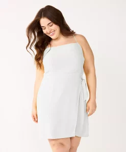 Plus Size Nine West Gathered Side-Tie Sheath Dress 12 Plus Size Nine West Gathered Side-Tie Sheath Dress -Nine West Sales 5547073 White Knight
