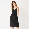 Women's Nine West Strappy Ruched Midi Dress -Nine West Sales 5551982 Mineral Black