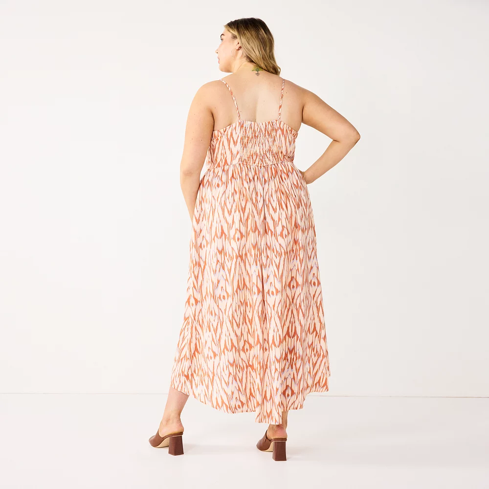 Plus Size Nine West Twist-Front High-Low Midi Dress 4 Plus Size Nine West Twist-Front High-Low Midi Dress - Image 2