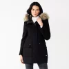 Women's Nine West Faux-Fur Hood Quilted Duffle Coat 2 Women's Nine West Faux-Fur Hood Quilted Duffle Coat -Nine West Sales 5578770 Black