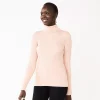 Women's Nine West Rib Turtleneck Top