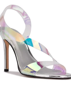 Nine West Ilene Women's Dress Sandals -Nine West Sales 5601131 Blue Multi