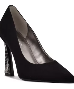 Nine West Tunips Women's Rhinestone Dress Pumps 11 Nine West Tunips Women's Rhinestone Dress Pumps -Nine West Sales 5618716 Black