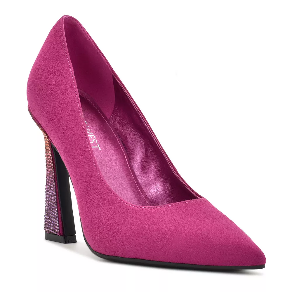 Nine West Tunips Women's Rhinestone Dress Pumps 3 Nine West Tunips Women's Rhinestone Dress Pumps