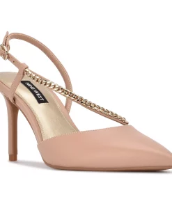 Nine West Gisha Women's Chain Link High Heel Dress Pumps