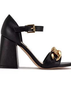 Nine West Jerri Women's Chain Link Dress Sandals 12 Nine West Jerri Women's Chain Link Dress Sandals -Nine West Sales 5618724 ALT