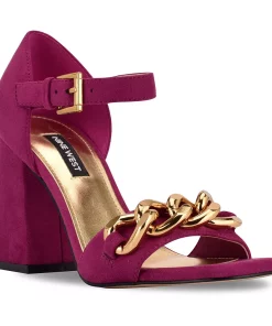 Nine West Jerri Women's Chain Link Dress Sandals