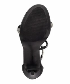 Nine West Lavern Women's Strappy Rhinestone Dress Sandals 12 Nine West Lavern Women's Strappy Rhinestone Dress Sandals -Nine West Sales 5618726 ALT2