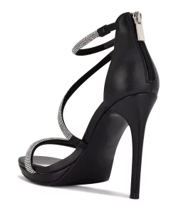 Nine West Lavern Women's Strappy Rhinestone Dress Sandals 14 Nine West Lavern Women's Strappy Rhinestone Dress Sandals -Nine West Sales 5618726 ALT4