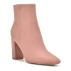 Nine West Yuhav Women's Block Heel Boots 2 Nine West Yuhav Women's Block Heel Boots -Nine West Sales 5625102 Dark Pink