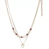 Nine West Multirow Necklace -Nine West Sales 5769025