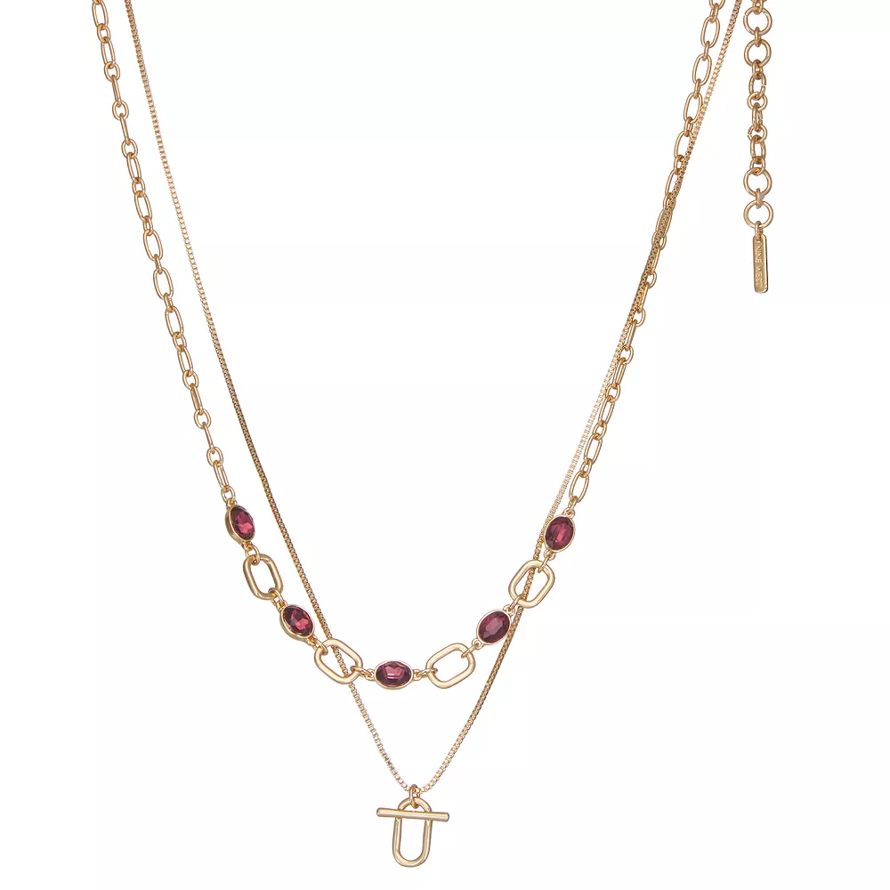 Nine West Multirow Necklace 3 Nine West Multirow Necklace