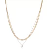Nine West Multi-Row Initial "J" Pendant Necklace 1 Nine West Multi-Row Initial "J" Pendant Necklace -Nine West Sales 5771507