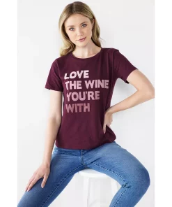 Women's Nine West Crewneck Graphic Tee