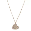 Nine West Pave Heart Pendant Necklace 1 Nine West Pave Heart Pendant Necklace -Nine West Sales 5807630